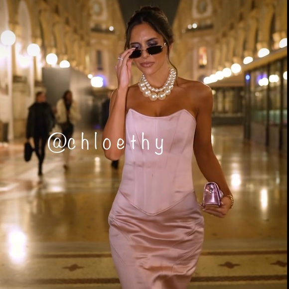 Zara DOUBLE PEARL NECKLACE - Picture 11 of 16